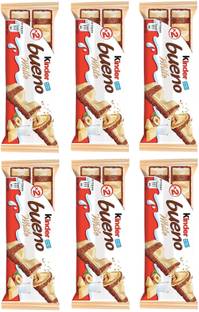 Kinder Crunchy Bar Is Covered With White Chocolate & Decorated With Crunchy Cocoa Bars