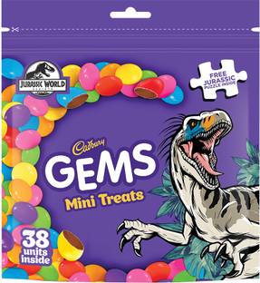 Cadbury Gems Mini Treats Chocolate Pack Crackles
