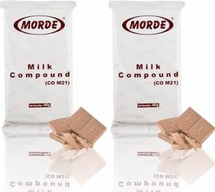 Morde Milk Chocolate Compound Slab (Pack of 2) Bars