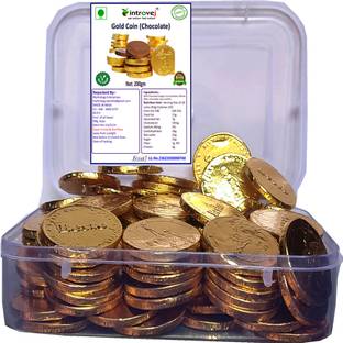 INTROVEJ SBE_247 golden coin chocklate Bars