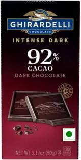 Ghirardelli 92% Intense Dark chocolate 90g Bars