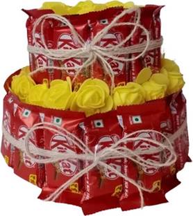 NESTLE Kit Kat & Tissue Flowers Gift Hamper Bars