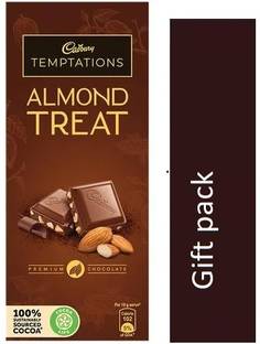 Cadbury Temptations Almond Treat Chocolate Bar rakhi gift Bars