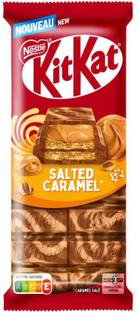 Nestle Kitkat salted caramel | Crispy Wafer Finger with Caramel Flavour Milk Chocolate Bars