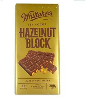 Whittaker's Hazelnut Block Bars