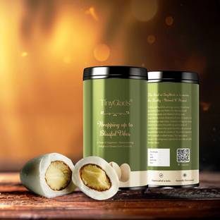 TinyGlads Chocolates Coated Elaichi Rabdi Almonds Jar Truffles