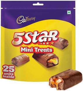 Cadbury 5 Star Chocolate Home Treats Bars Bars