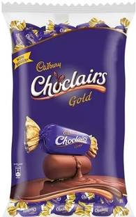 Cadbury CHOCOLAIRS GOLD TOFFEE FOR KIDS AND ADULTS BOTH Bars