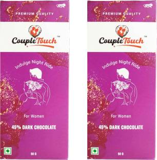 CoupleTouch Dark Chocolate Bar for Women | Luxurious Premium Mood- Upliftng Chocolate Bars