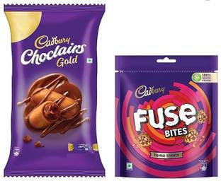 Cadbury CHOCLAIRS GOLD TOFFEE USED AS GIFT & BIRTHDAY & CAD FUSE TREAT YUMMY CHOCO Bars