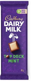 Cadbury Dairy Milk Top Deck Mint Chocolate Bars