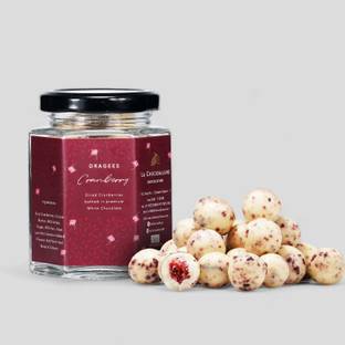 la chocoallure Cranberry White Dragees Fudges
