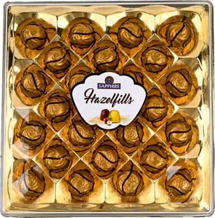 Sapphire Hazelfills Milk Chocolate Truffles