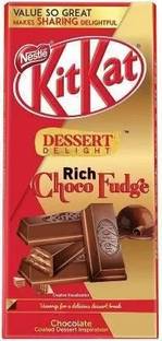 NESTLE Kitkat Dessert Delight Rich Chocolate Fudge Bars Bars