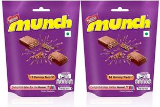 NESTLE MUNCH 374 GM PACK OF 2 Bars