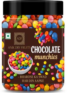 ANIK DRY FRUITS Crunchy Chocolate Munchies 300g | Chocolate for Cake Decorations – Truffles