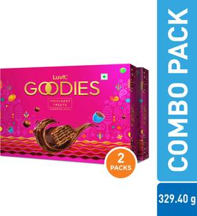 LuvIt Goodies Chocolates Treat Gift Pack | For Birthday, Rakhi, Diwali Occasions | Truffles