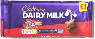 Cadbury DAIRY MILK Daim Chocolate Bars