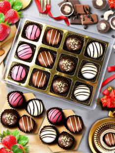 WINNI CELEBRATE RELATIONS 12 Pcs Luxury Chocolate Gift Pack | Belgian luxury Gift | Chocolate Gift Box Truffles