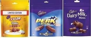 Cadbury 5 STAR,PERK , DAIRY MILK MINIS Bars