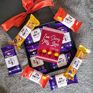OddClick Unique I am Sorry My Love gift Chocolate Gifts Box Combo Pack Combo