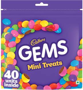 Cadbury Gems Chocolate Home Treats Pack Bars