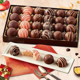 WINNI CELEBRATE RELATIONS Decadent 24 Pcs Chocolate Gift Pack | Luxury Chocolate Gourmet Gift Hamper Truffles