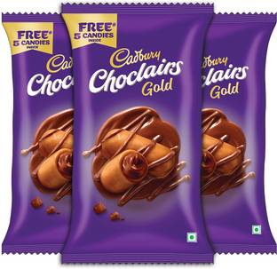 Cadbury Choclairs Gold (105 Candies) Dark Chocolate Candy