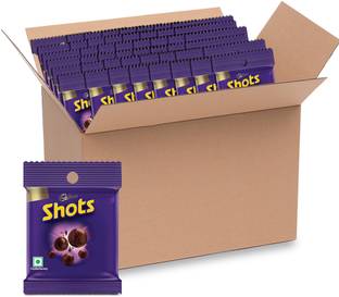 Cadbury Dairy Milk Shots Chocolate Balls, 8 g Truffles
