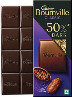 Cadbury Bournville Rich Cocoa 50% Dark Chocolate Bars