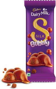 Cadbury Dairy Milk Silk Bubbly Chocolate Bars