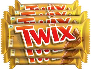 Twix Caramel Cookie Chocolate Bar, Loaded with Nougat, Caramel, & Crunchy Cookie Bars