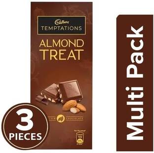 Cadbury Temptations Almond Treat Chocolate Bar Multipack Bars