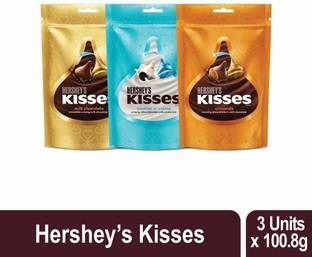 HERSHEY'S KISSES ALMONDS,MILK CHOCO , CREAMY Brittles