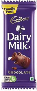 Cadbury Dairy Milk Chocolate Bar Family Pack, Bars