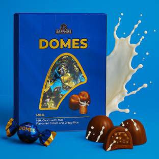 Sapphire Domes Milk Truffles
