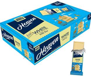 HUGS Heaven White Milk Bar Chocolates Box with Surprise Gift | White Chocolate Bars