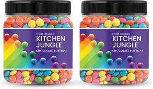Kitchen Jungle Chocolate Buttons - Chocolate Munchies Truffles