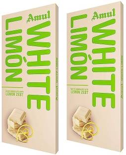 Amul White Limon Chocolate Bar Bars