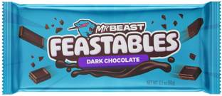 Mr Beast Feastables Dark Chocolate | Smoother and Creamier (New Pack) Bars
