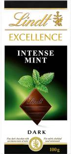 LINDT Excellence Mint Intense Chocolate Bars
