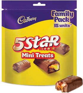 Cadbury 5 Star Mini Treats Chocolate Bars