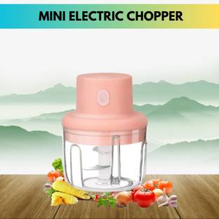 FRONY Chopper (Electric Rechargeable Chopper) for Kitchen Vegetable Garlic Onion A49 Electric Vegetable & Fruit Chopper