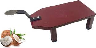 AGROMARK Stool Type Traditional Coconut Scraper / Grater / Stool Chirava / Coconut Scraper