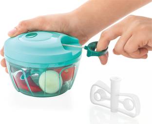Vallaree by NA Mini Handy And Compact 450ML Vegetable & Fruit Chopper
