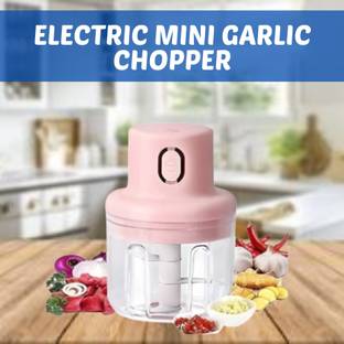 FRONY Chopper (Electric Rechargeable Chopper) for Kitchen Vegetable Garlic Onion B170 Electric Vegetable & Fruit Chopper