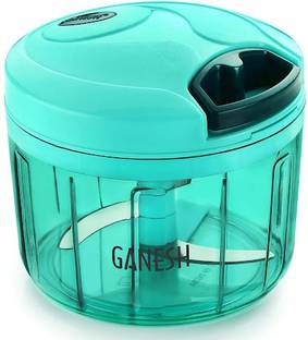 Ganesh by Ganesh Multipurpose Plastic Vegetable Chopper Cutter 3 Blades for Effortlessly Chopping Vegetable & Fruit Chopper