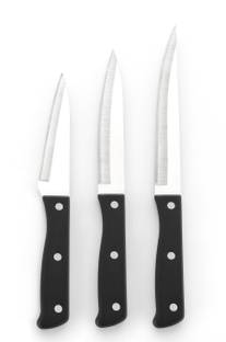 MAGICSPOON Rivet Knife Set For Kitchen with Stainless Steel Blade ( 3 Pcs Set) Vegetable & Fruit Chopper