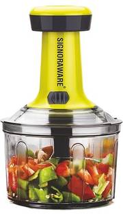 Signoraware Vegetable Cutter Kitchen Accessory 4 Blade Onion Slicer Vegetable & Fruit Chopper
