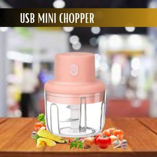 FRONY Chopper (Electric Rechargeable Chopper) for Kitchen Vegetable Garlic Onion A151 Electric Vegetable & Fruit Chopper